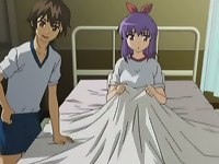 kawaii and such a charming heroine in Hentai have not seen anywhere else. Pretty, silent nymphomaniac with purple hair and mysterious eyes.